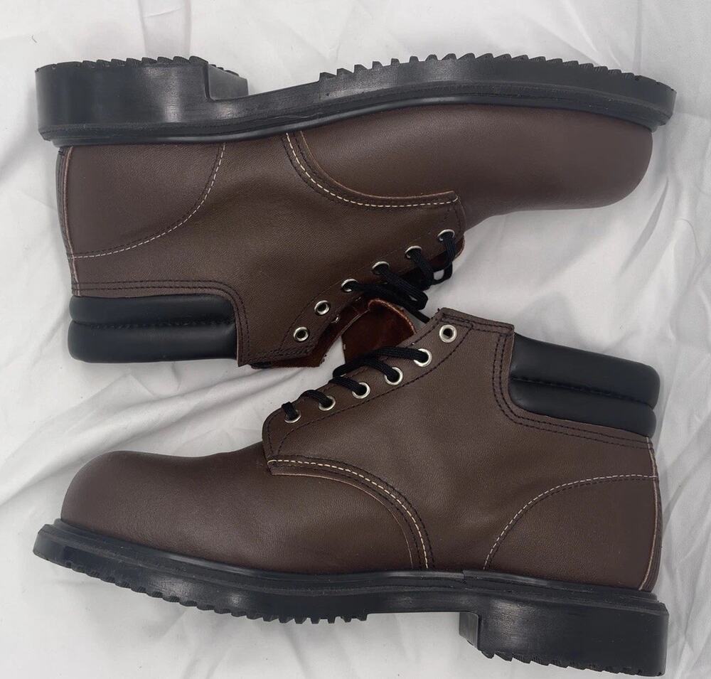 Red Wing 8215 Steel Toe 6” Boots Brown Leather USA Mens 11.5